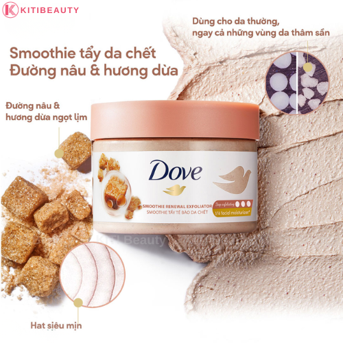 Smoothie Tẩy Da Chết Dove 298g
